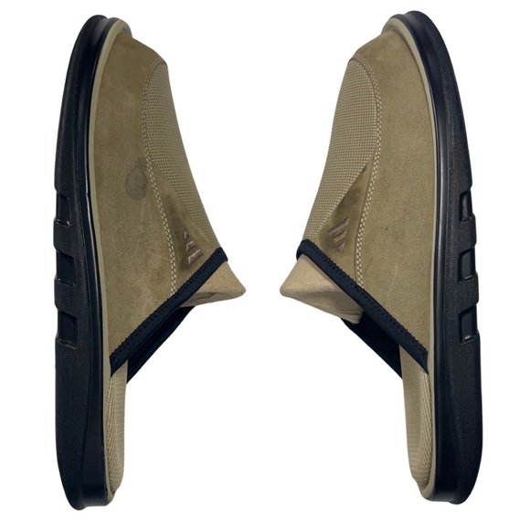Adidas Size 12  Men’s Clogs Slides Sandals Suede Mesh Made In Italy - Picture 5 of 10